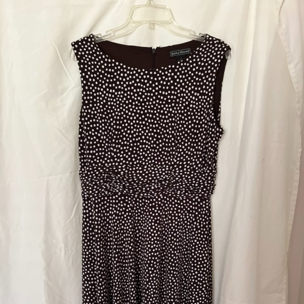 Size 14 Jessica Howard Polka Dot Dress